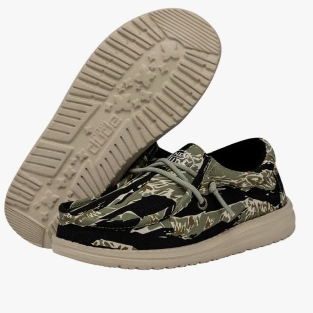 HEY DUDE WALLY YOUTH CAMOUFLAGE